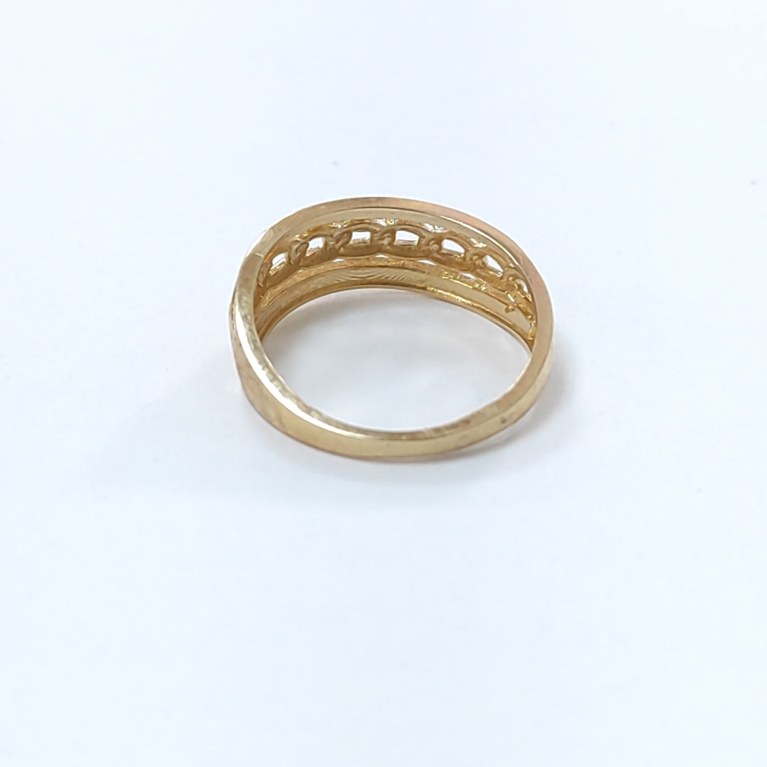 ANILLOS DAMA ORO 14K 2 (NUEVO)