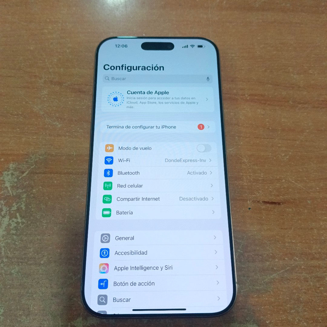 CELULAR APPLE IPHONE 16 PRO MAX A3295 (2024) 256 GB 8 GB RAM (SEMINUEVO)