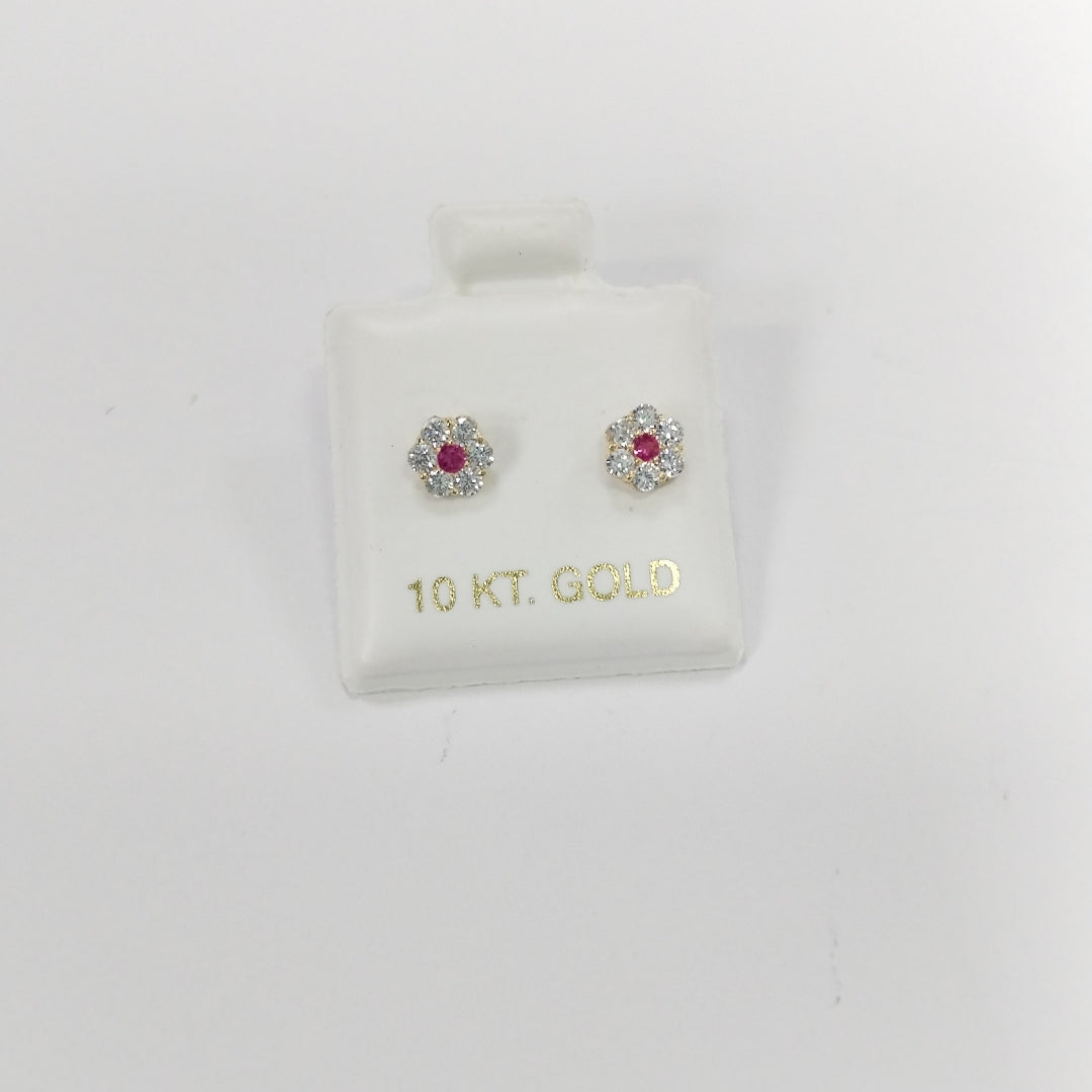 BROQUELES ORO 10K 1 (NUEVO)