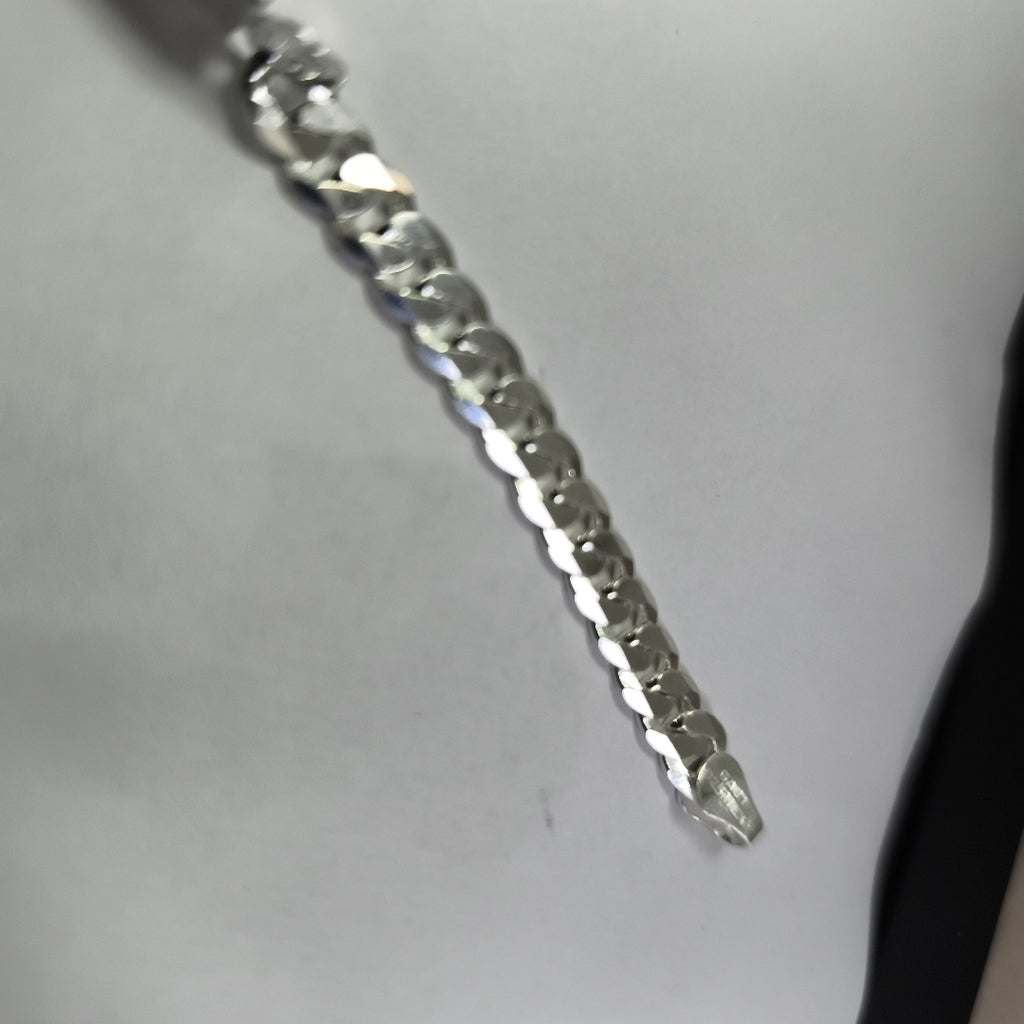 ESCLAVA BARBADA PLATA .925 12.9G (NUEVO)