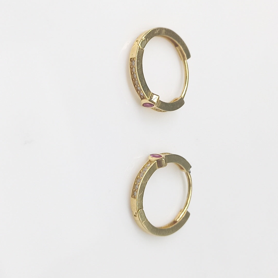 HUGGIES ORO 14K 2.1 (NUEVO)