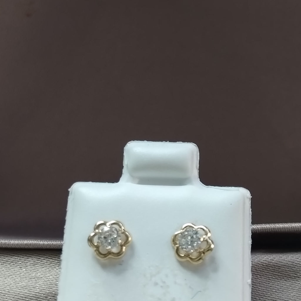 BROQUELES ORO 10K 1 (NUEVO)