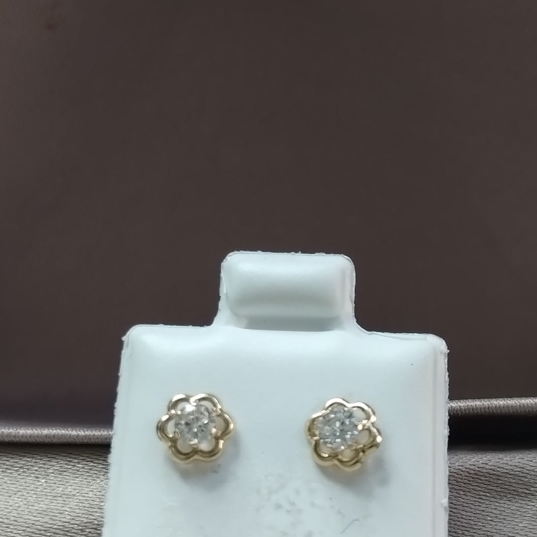 BROQUELES ORO 10K 1 (NUEVO)