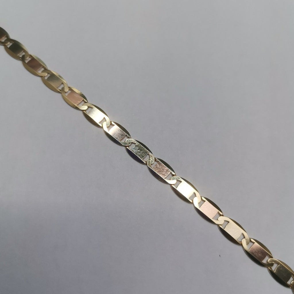 CADENAS VALENTINA/ESPEJO ORO 14K 10.7 (NUEVO)