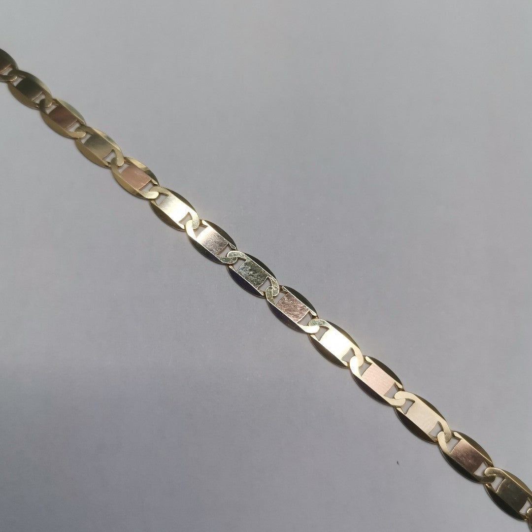 CADENAS VALENTINA/ESPEJO ORO 14K 10.7 (NUEVO)