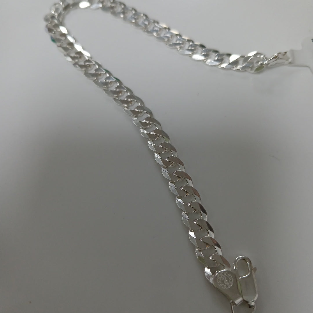 PULSERA BARBADA PLATA .925 10.4G (NUEVO)