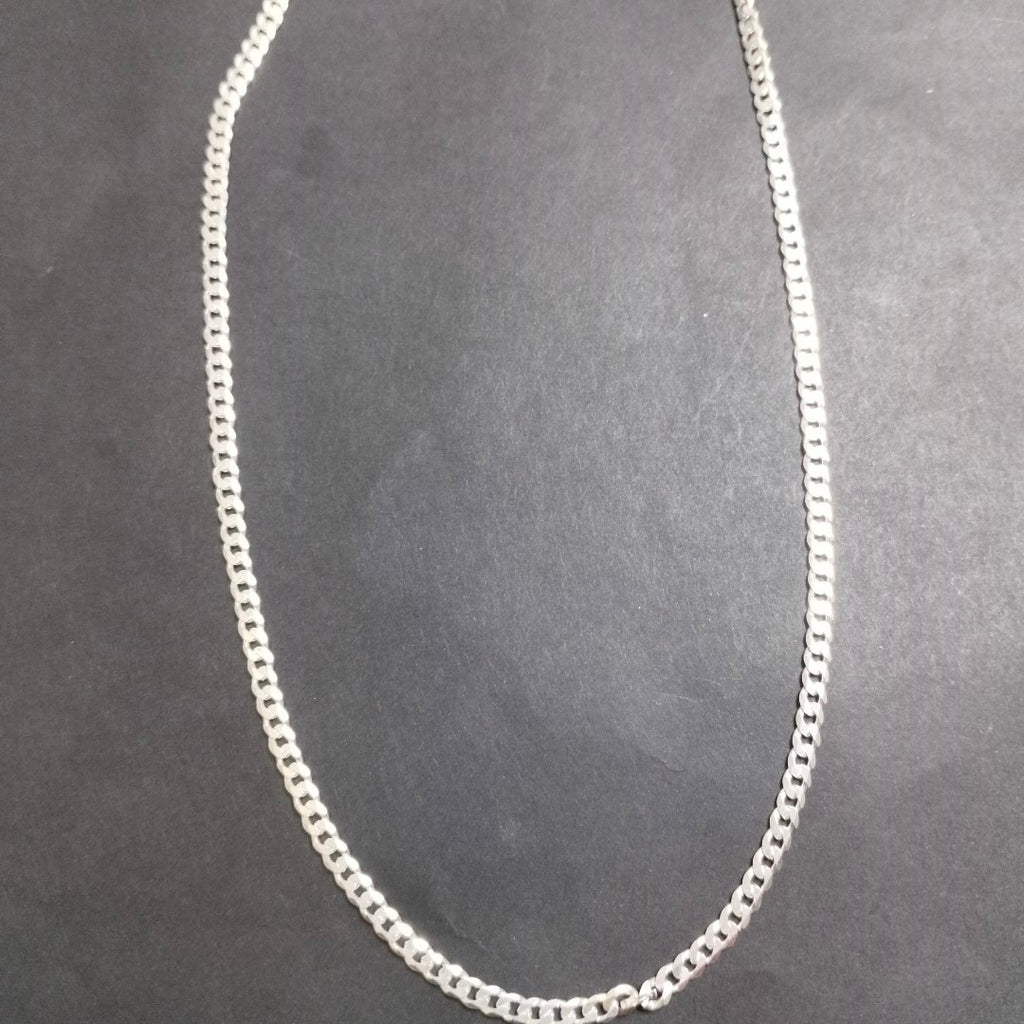 CADENA BARBADA PLATA .925 12.5G (NUEVO)