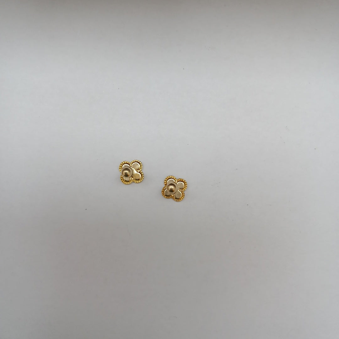 BROQUELES ORO 14K 1 (NUEVO)