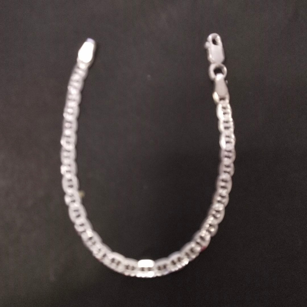 PULSERA TEJIDO MARINERO PLATA .925 4.1G (NUEVO)