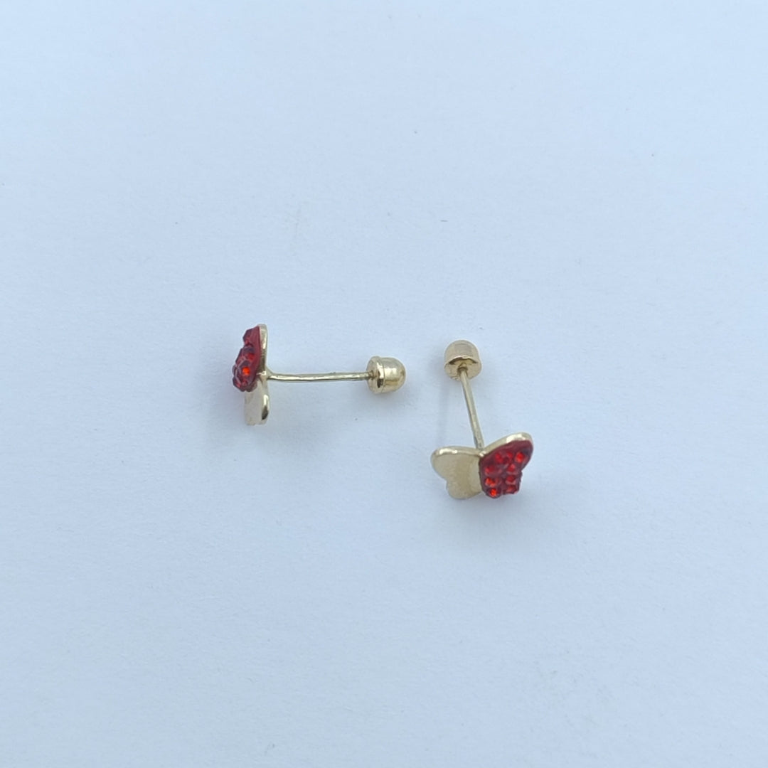 BROQUELES ORO 10K 1 (NUEVO)