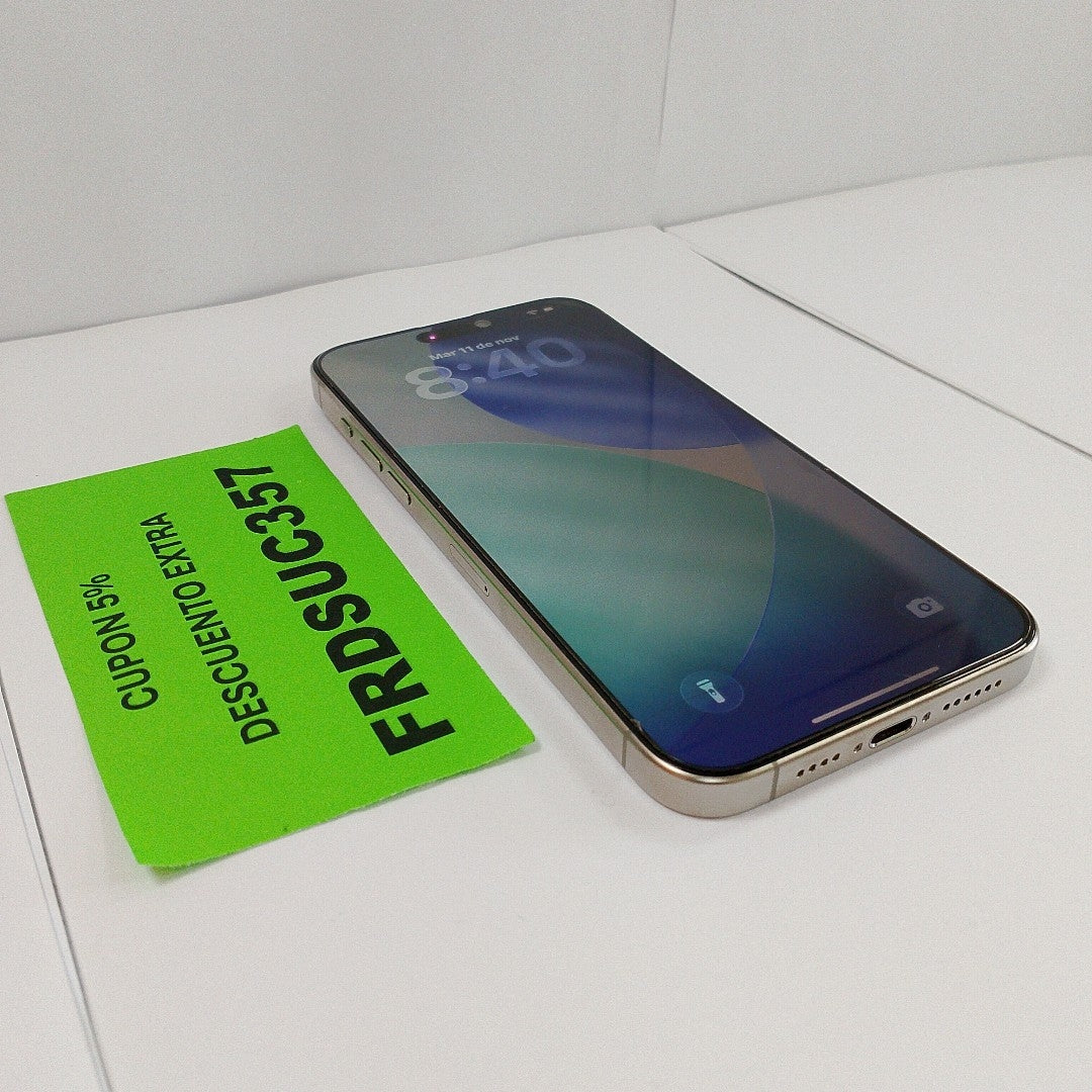 CELULAR APPLE IPHONE 15 PRO MAX A3105 (2023) 256 GB 8 GB RAM (SEMINUEVO)