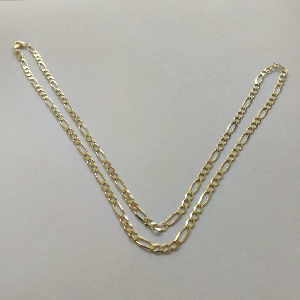 CADENAS CARTIER 3 1 AMARILLA ORO 10K 6.7 (NUEVO)