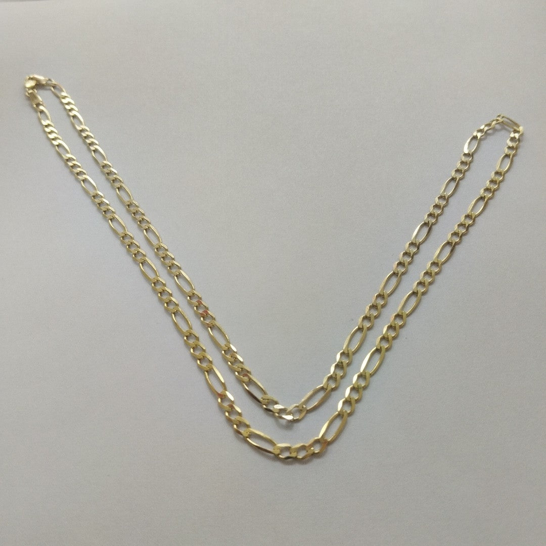 CADENAS CARTIER 3 1 AMARILLA ORO 10K 6.7 (NUEVO)