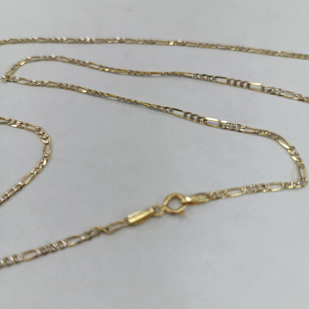 CADENAS CARTIER 3 1 DIAMANTADA ORO 14K 3.3 (NUEVO)