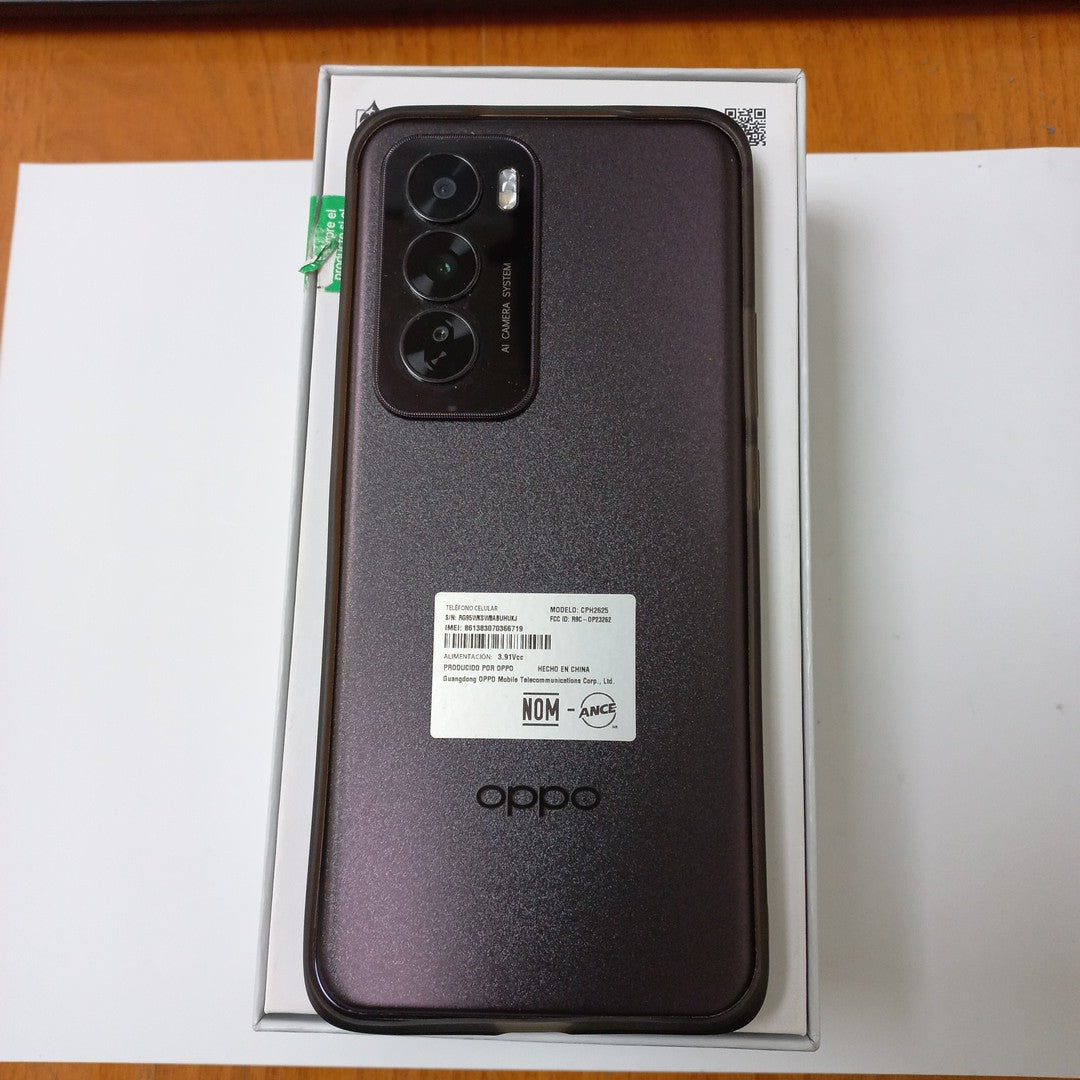 CELULAR OPPO   RENO12 5G CPH2625 (2024) 512 GB 12 GB RAM (SEMINUEVO)