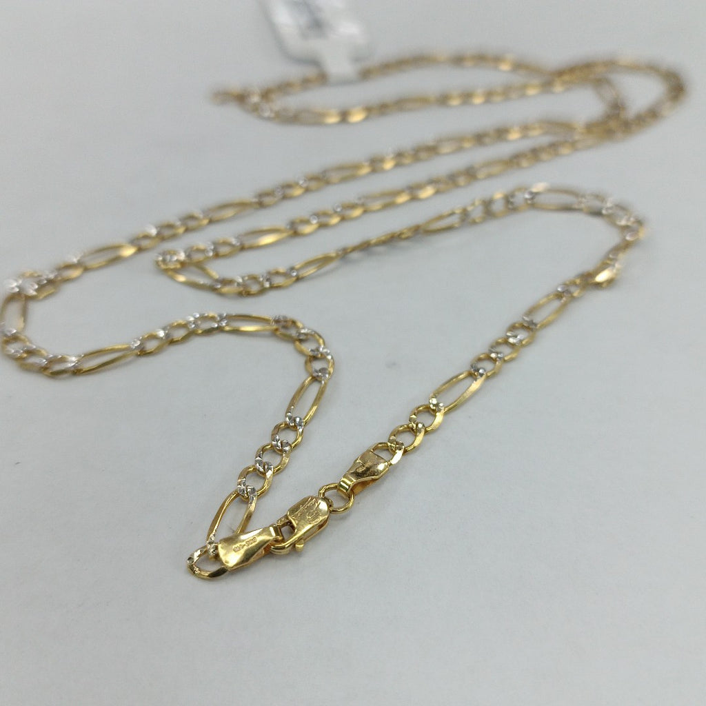 CADENAS CARTIER 3 1 DIAMANTADA ORO 10K 7.1 (NUEVO)