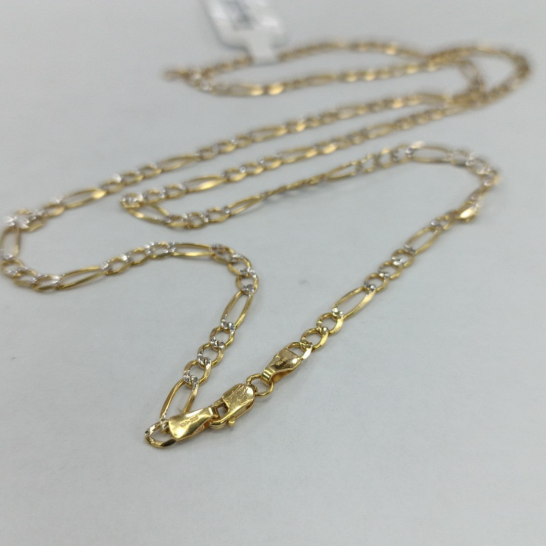 CADENAS CARTIER 3 1 DIAMANTADA ORO 10K 7.1 (NUEVO)