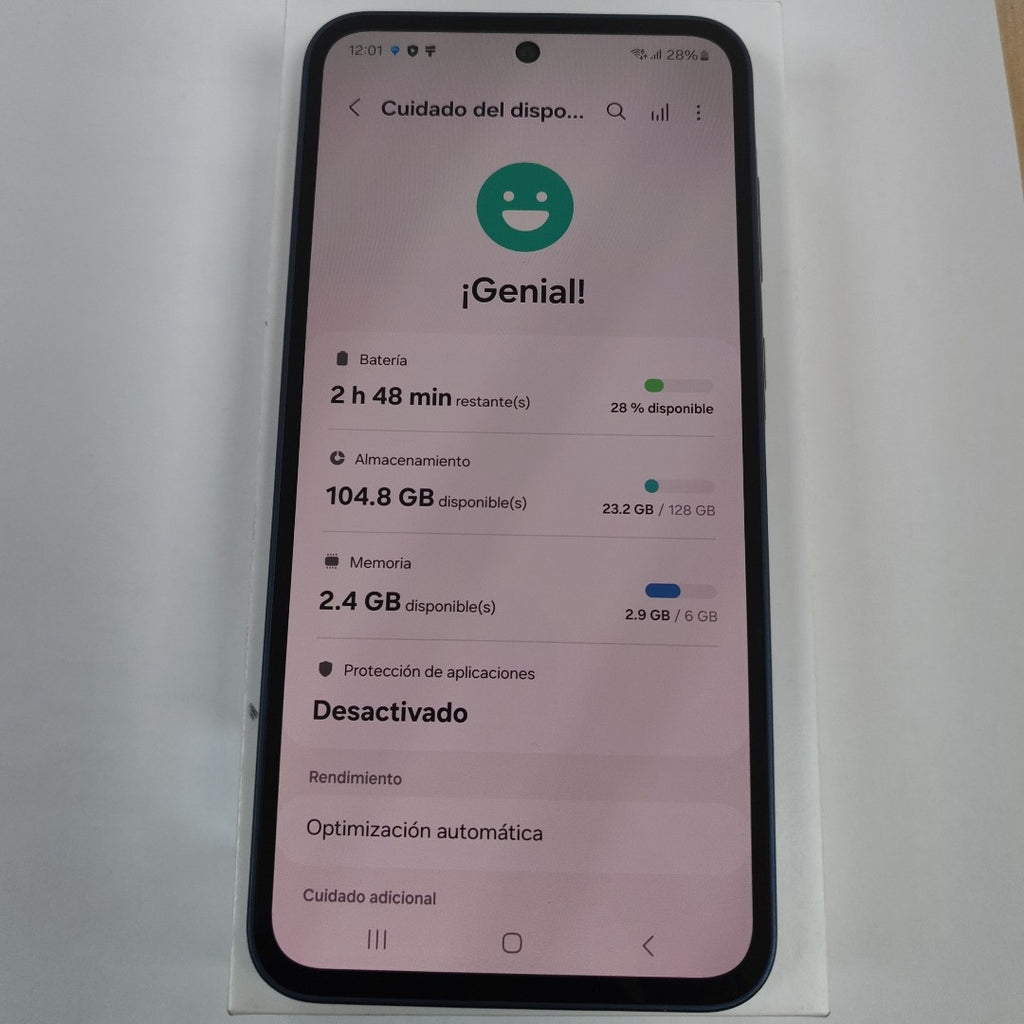 CELULAR SAMSUNG GALAXY A35 5G SM-A356E (2024) 128 GB 6 GB RAM (SEMINUEVO)