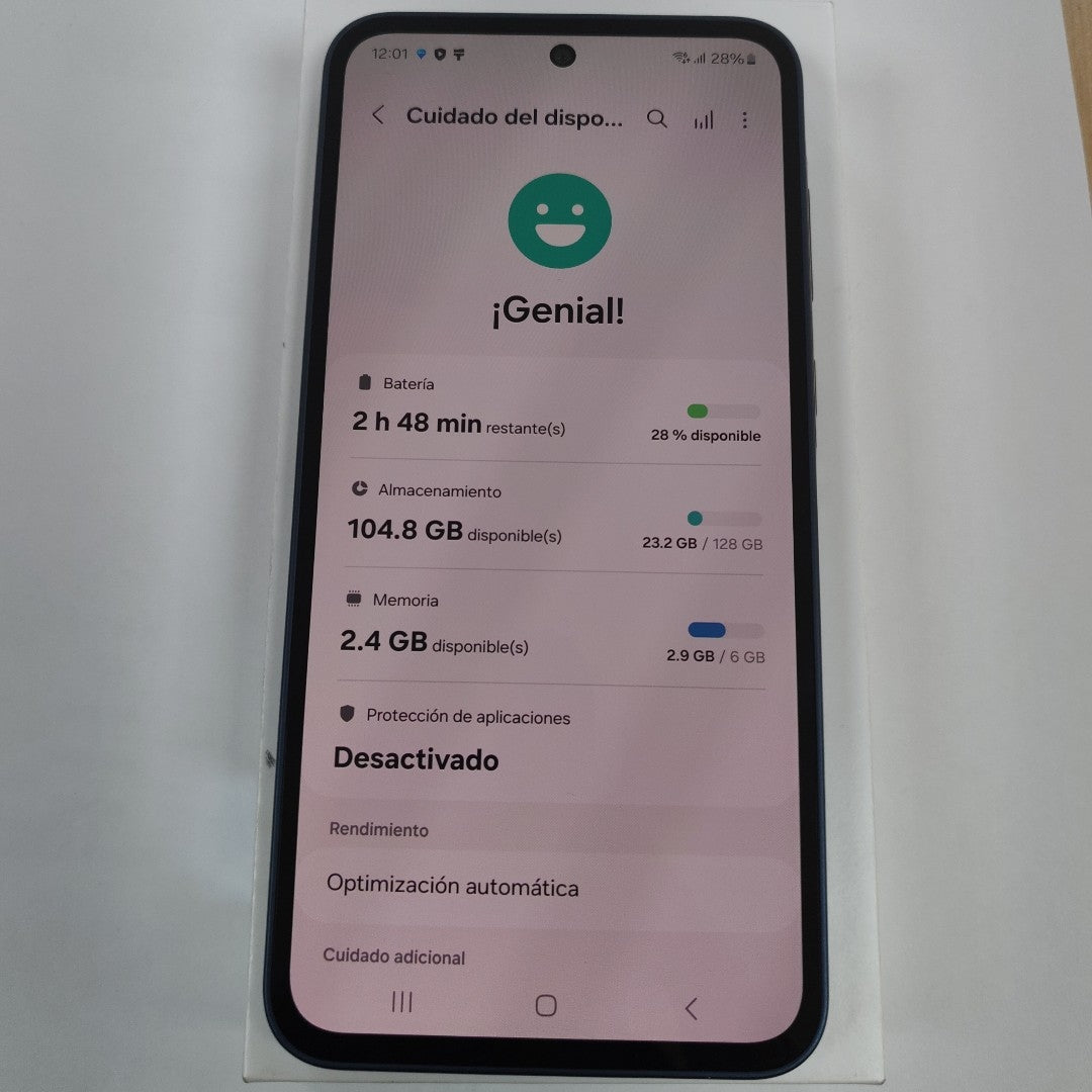 CELULAR SAMSUNG GALAXY A35 5G SM-A356E (2024) 128 GB 6 GB RAM (SEMINUEVO)