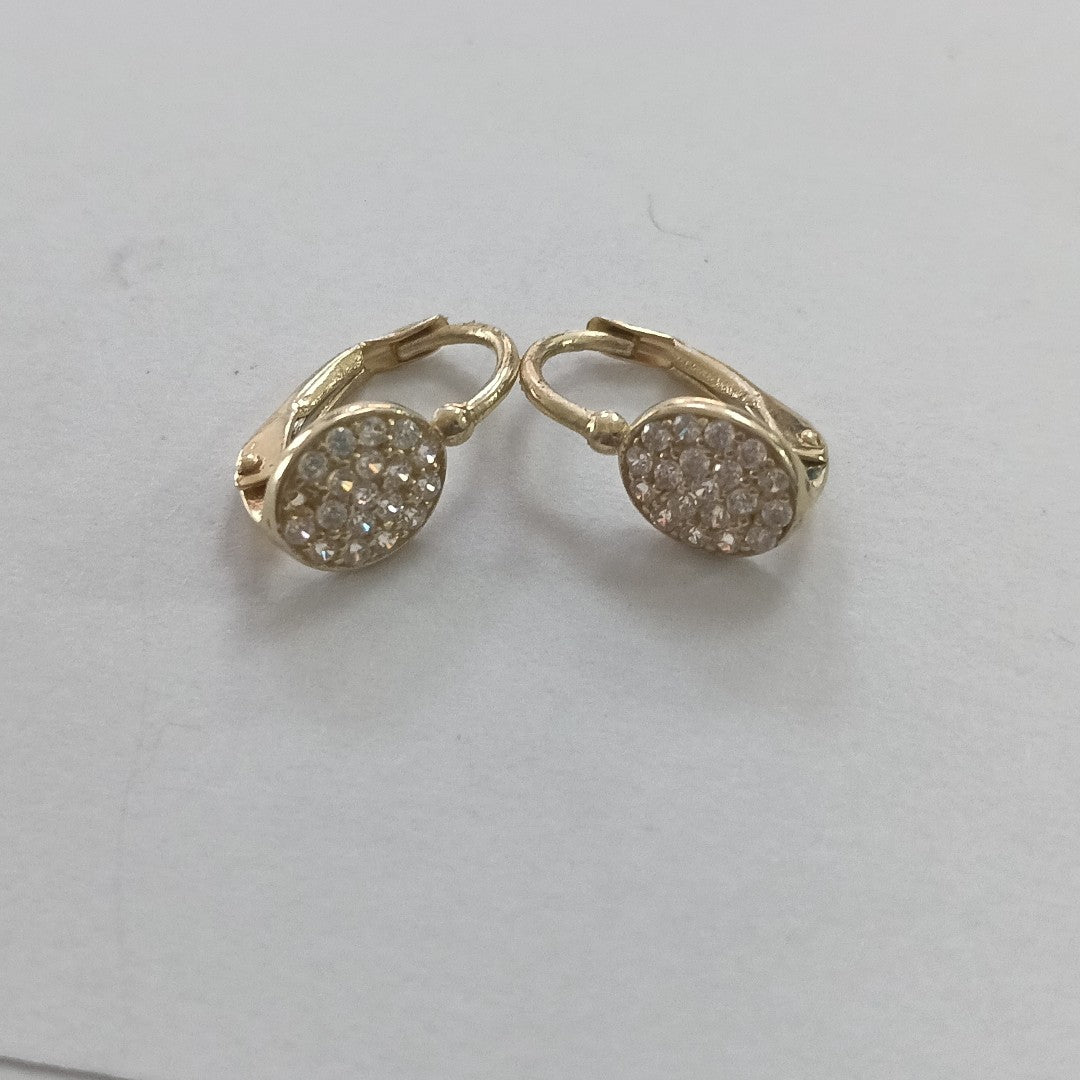 BROQUELES ORO 10K 1 (NUEVO)