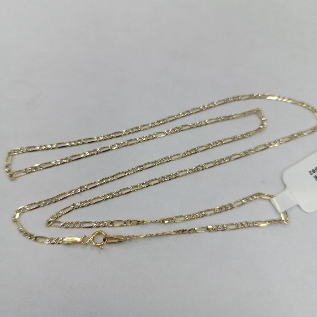 CADENAS CARTIER 3 1 DIAMANTADA ORO 14K 3.3 (NUEVO)