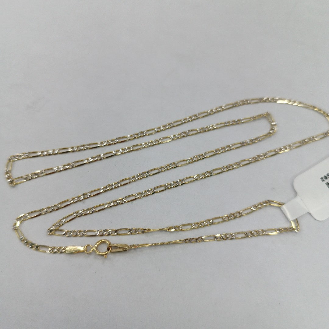 CADENAS CARTIER 3 1 DIAMANTADA ORO 14K 3.3 (NUEVO)