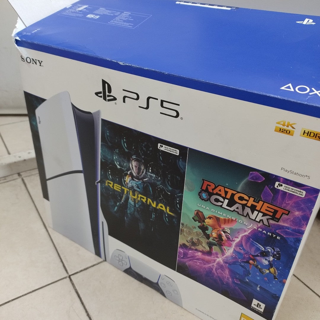 CONSOLA DE VIDEOJUEGO SONY PS5 SLIM 1 TB SSD (SEMINUEVO)