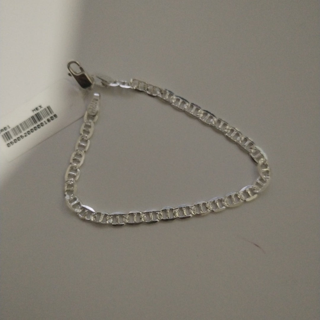 PULSERA TEJIDO MARINERO PLATA .925 4.2G (NUEVO)