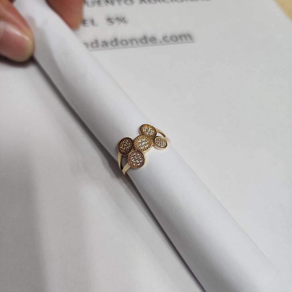 ANILLOS DAMA ORO 14K 2 (NUEVO)
