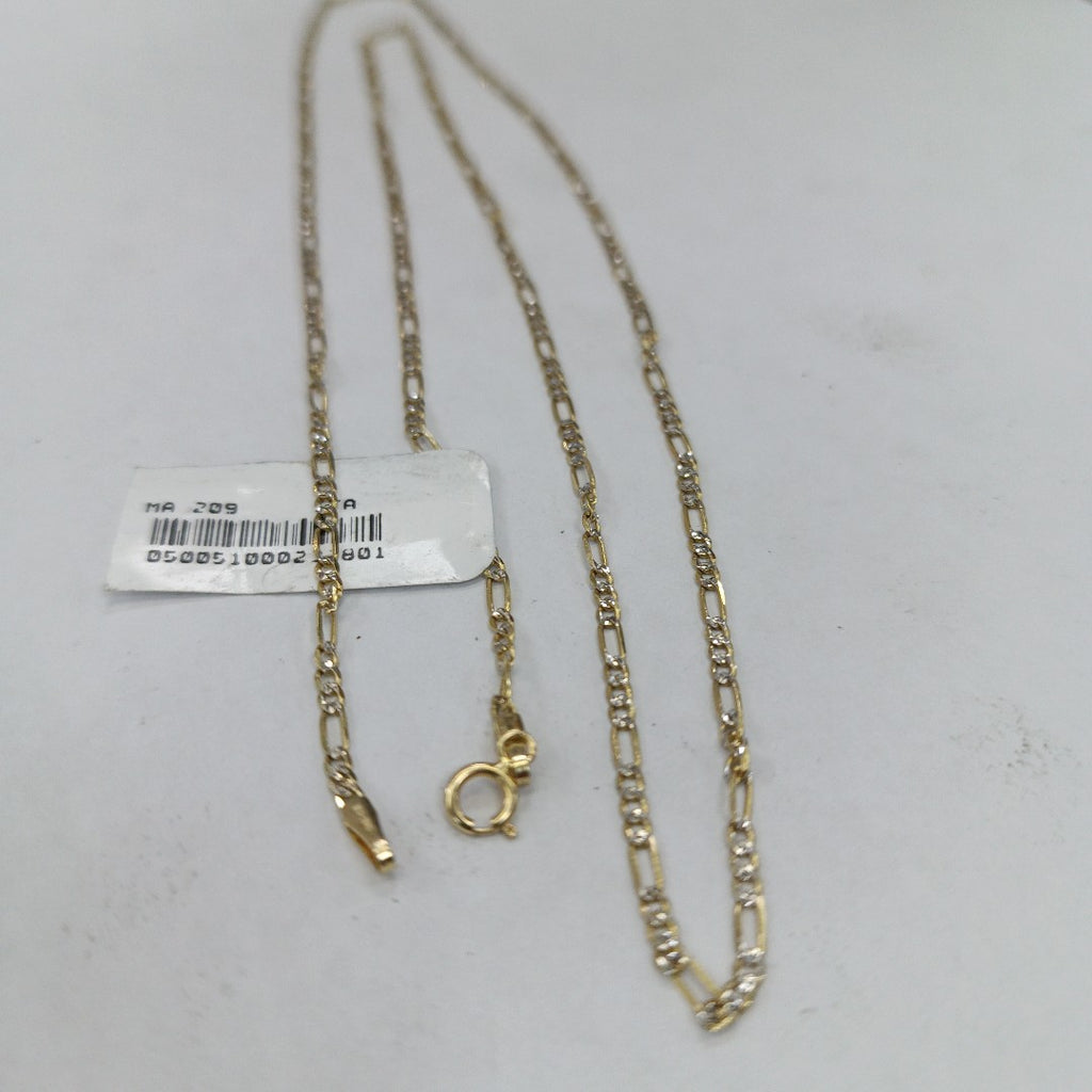 CADENAS CARTIER 3 1 DIAMANTADA ORO 14K 3.5 (NUEVO)