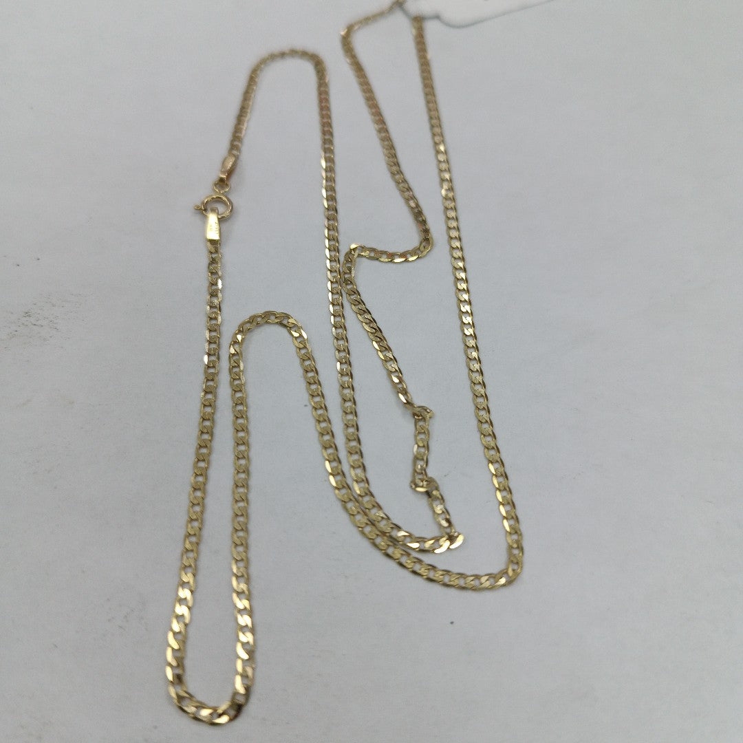 CADENAS BARBADA AMARILLA ORO 10K 2.7 (NUEVO)