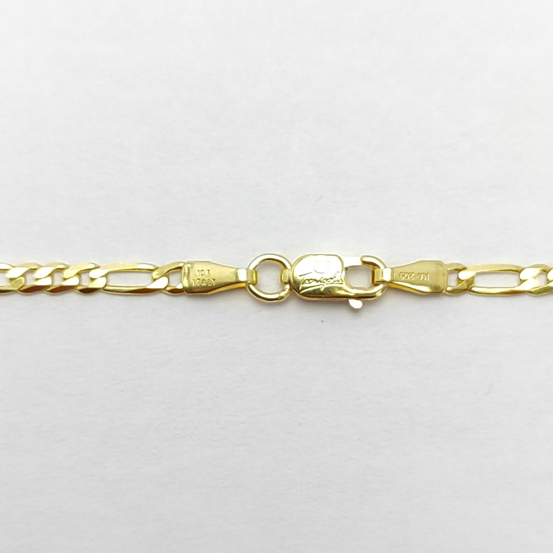 CADENAS CARTIER 3 1 AMARILLA ORO 10K 4.4 (NUEVO)