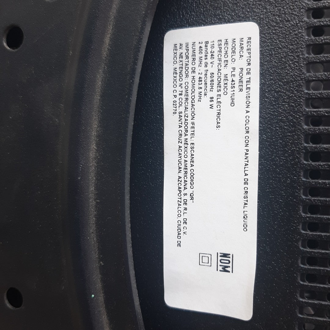 PANTALLA PIONEER PLE-43S11UHD (2023) 43" LED 4K (SEMINUEVO)