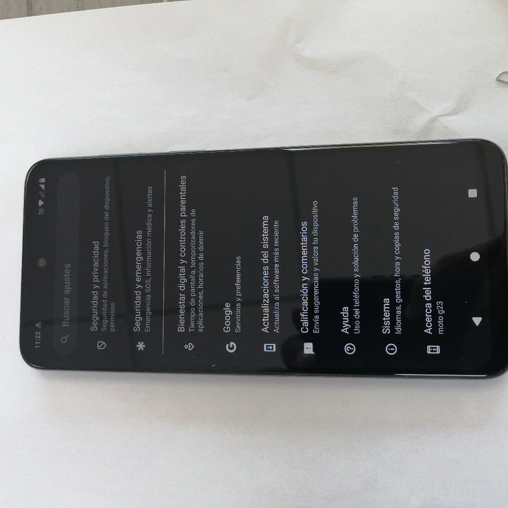 CELULAR MOTOROLA MOTO G23 XT2333-1 (2023) 128 GB 4 GB RAM (SEMINUEVO)