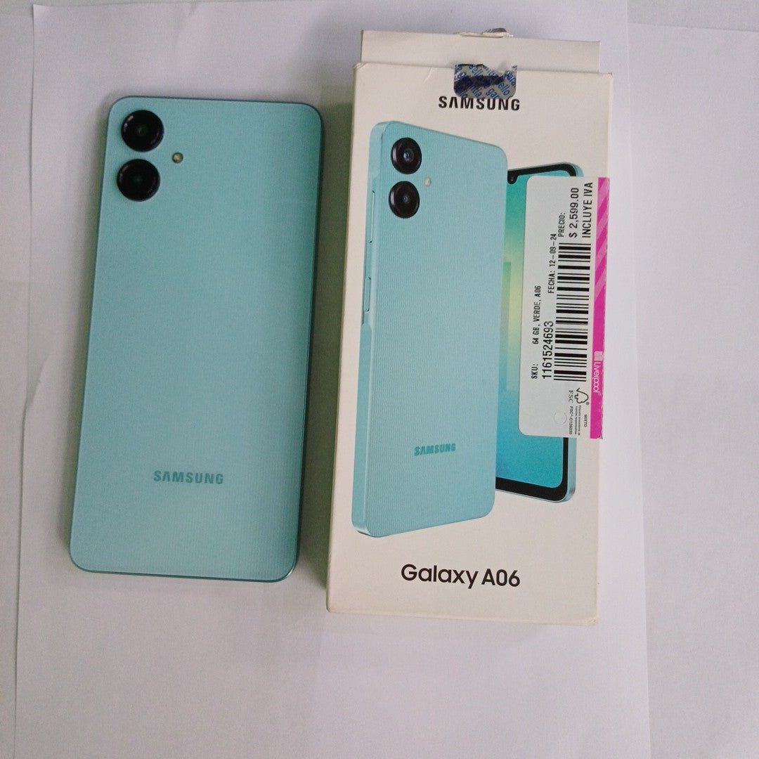CELULAR SAMSUNG GALAXY A06 SM-A065M (2024) 64 GB 4 GB RAM (SEMINUEVO)