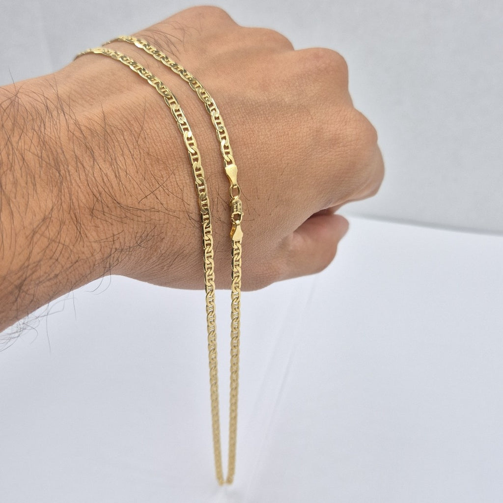 CADENAS GUCHI ORO 14K 10.2 (NUEVO)