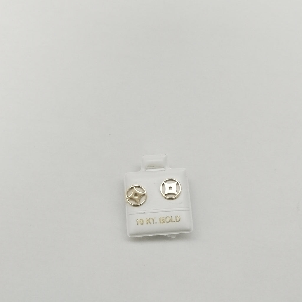 BROQUELES ORO 10K 1 (NUEVO)