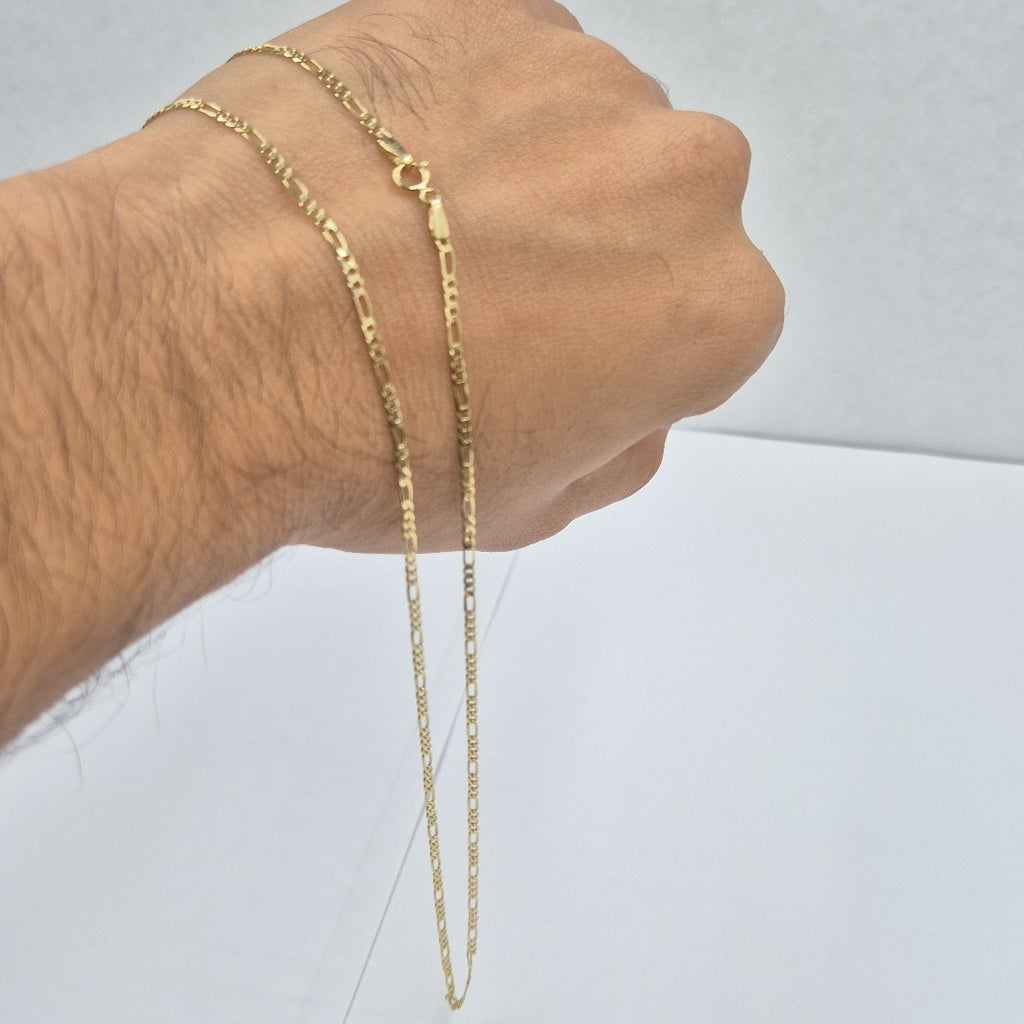 CADENAS CARTIER 3 1 AMARILLA ORO 14K 3.4 (NUEVO)