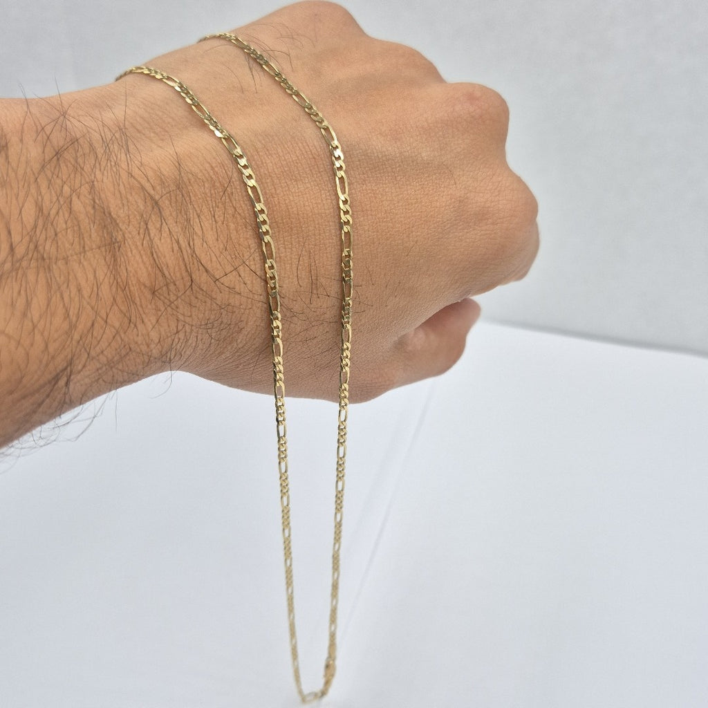 CADENAS CARTIER 3 1 AMARILLA ORO 14K 5.1 (NUEVO)