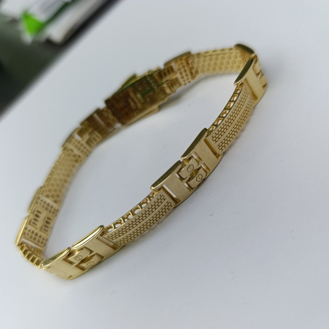 PULSERAS CABALLERO ORO 14K 25.1 (NUEVO)