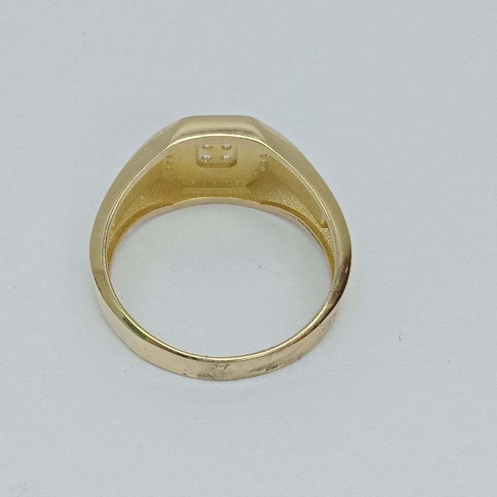 ANILLOS CABALLERO ORO 14K 5.5 (NUEVO)