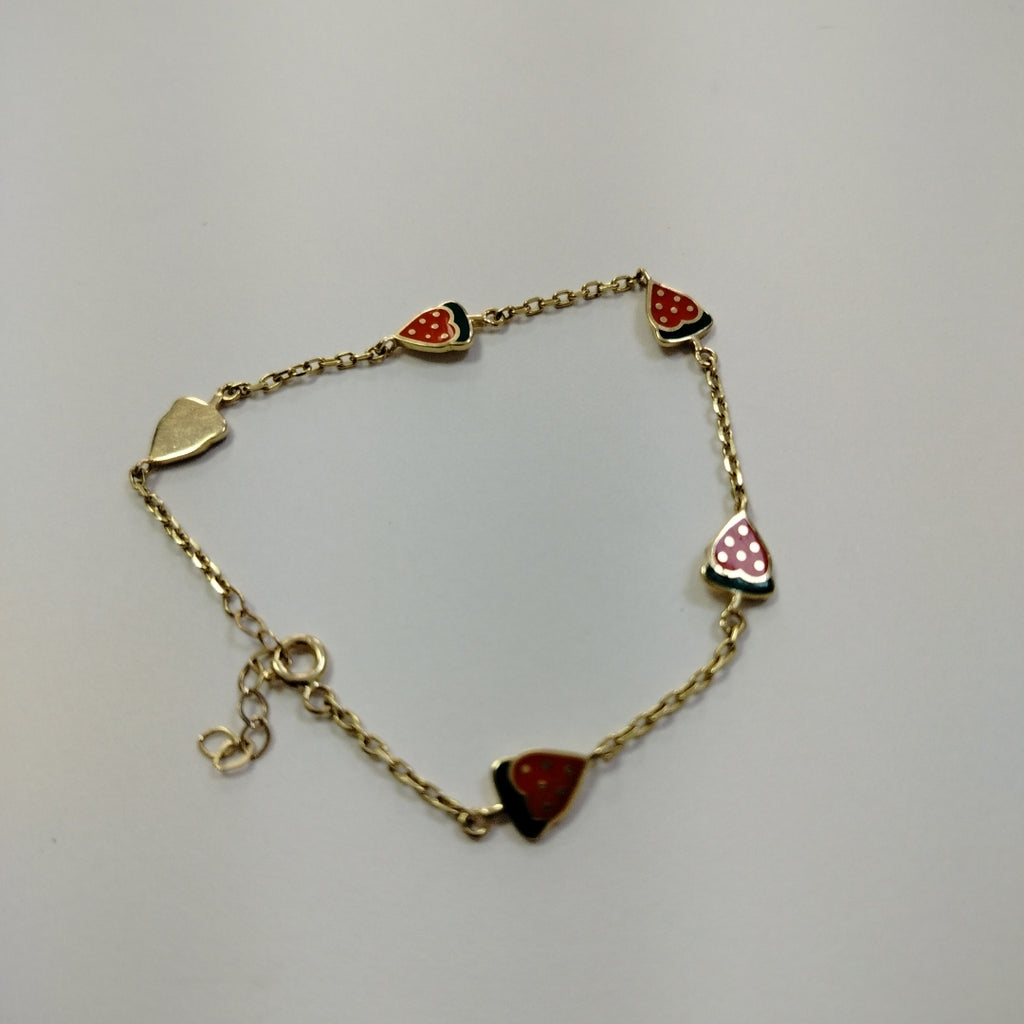 PULSERAS DAMA ORO 14K 3 (NUEVO)