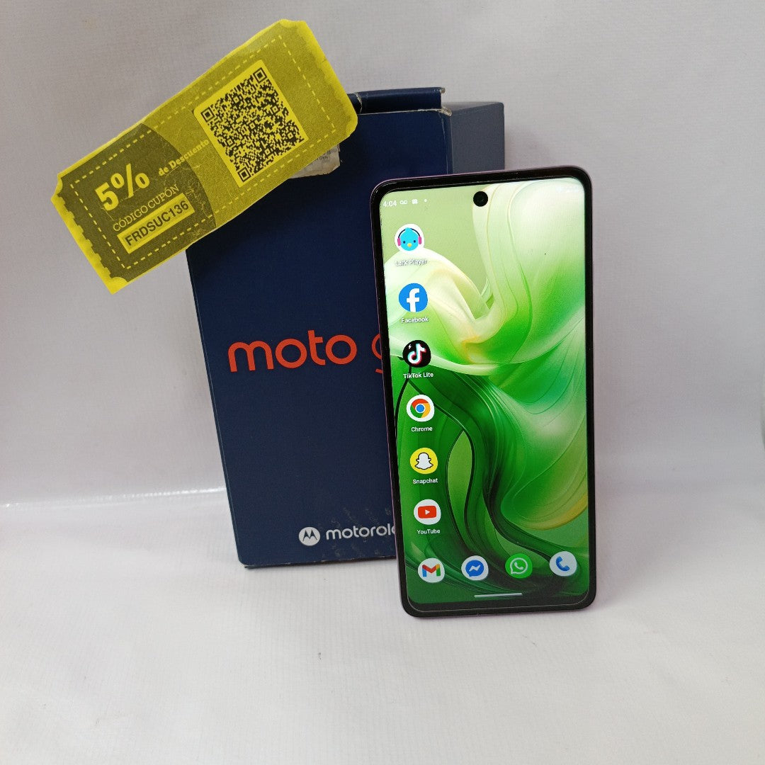 CELULAR MOTOROLA MOTO G24 XT2423-1 (2024) 256 GB 4 GB RAM (SEMINUEVO)