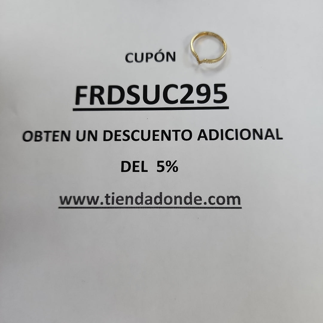 ANILLOS DAMA ORO 14K 1.3 (NUEVO)