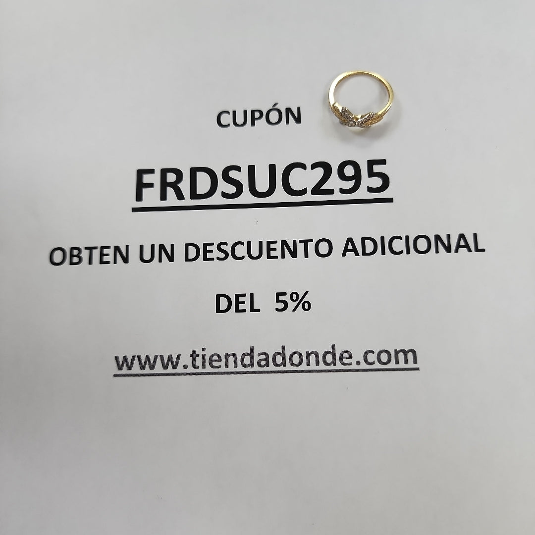 ANILLOS DAMA ORO 14K 1.7 (NUEVO)