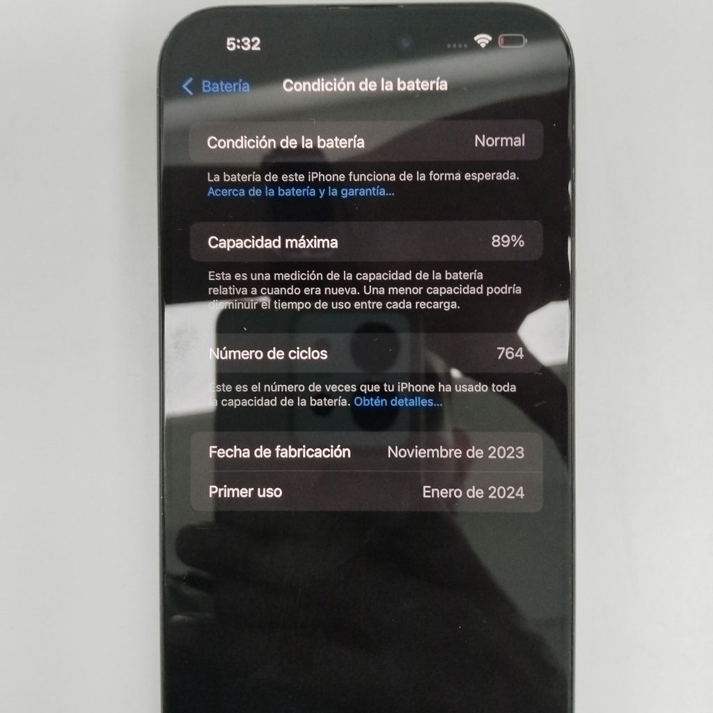 CELULAR APPLE IPHONE 15 PRO MAX A3105 (2023) 512 GB 8 GB RAM (SEMINUEVO)