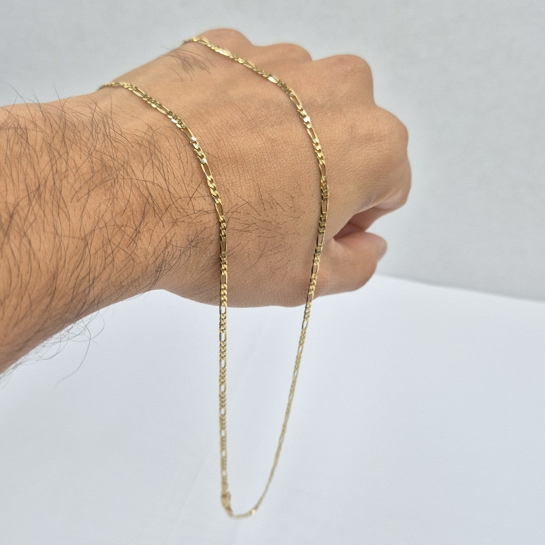 CADENAS CARTIER 3 1 AMARILLA ORO 10K 4.9 (NUEVO)