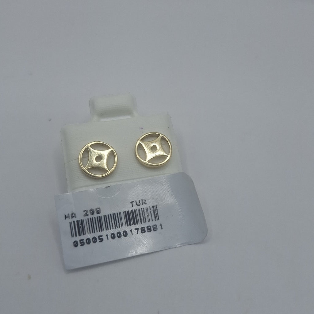 BROQUELES ORO 10K 1 (NUEVO)