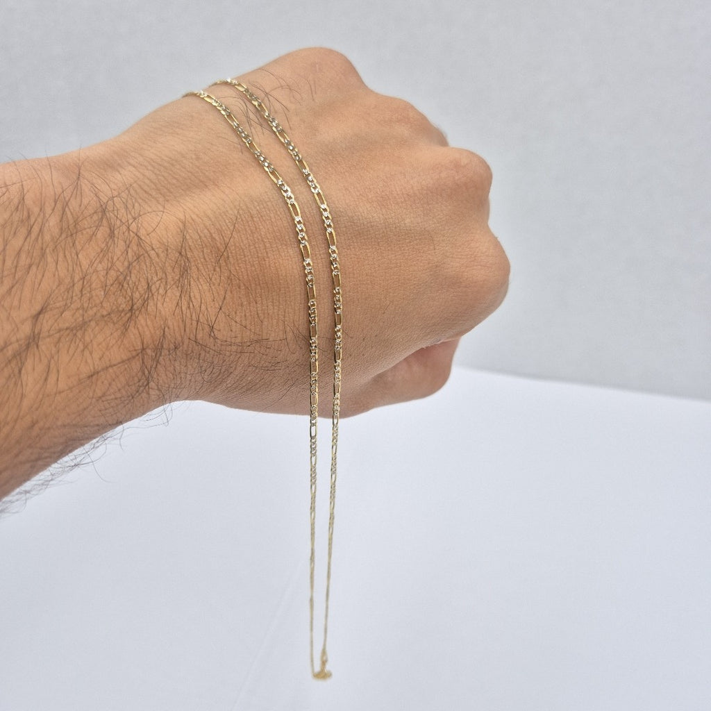 CADENAS CARTIER 3 1 DIAMANTADA ORO 14K 3 (NUEVO)