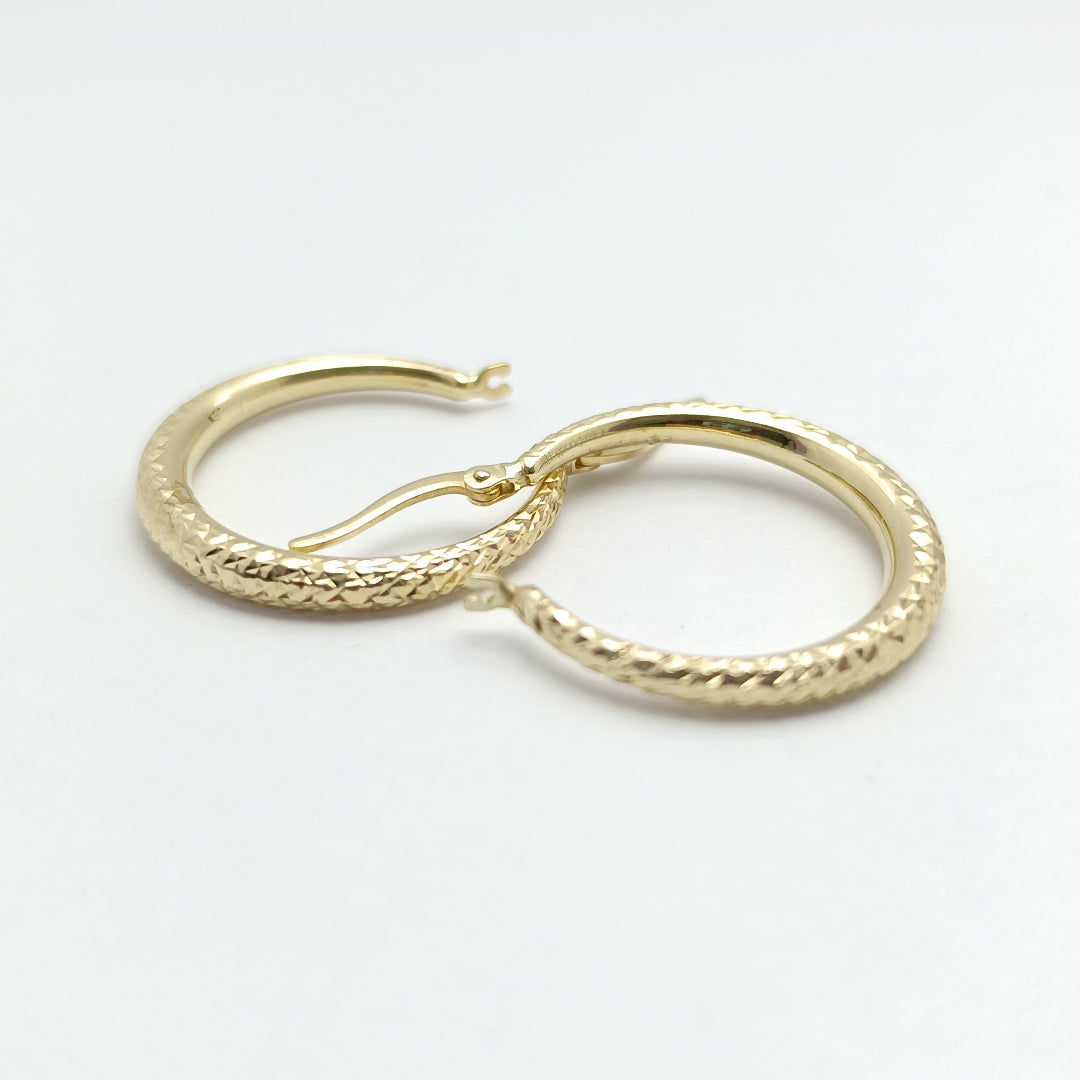 ARRACADAS ORO 14K 2.4 (NUEVO)